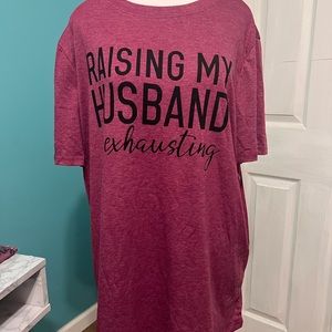 Raising Husband Tee size 2x New in bag.